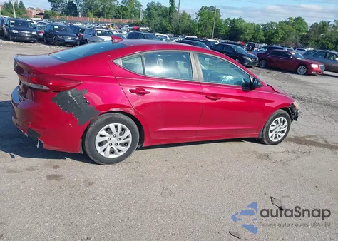 2017 Hyundai Elantra Se z USA, uszkodzony, nr VIN KMHD74LF3HU423353